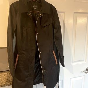 Black Jones NY rain coat . Worn once !